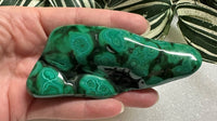 Polished Malachite Freeform, Zaire, Africa #6