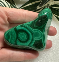 Polished Malachite Freeform Zaire, Africa #7
