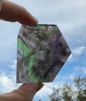 Fluorite Free Form Slab #4