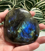 Large Beautiful Labradorite Heart #16