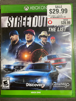Xbox One Street Outlaws The List