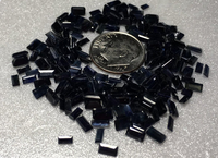 Midnight Blue Sapphire Emerald Cut