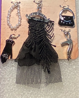 Dress, Glove & More Pendants (5)