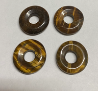 Tiger Eye Donut 18mm