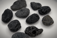 Natural Black Vietnam Tektite (large)