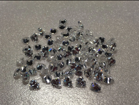 Heart Shape White 5mm Cz