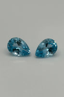 Swiss Blue Topaz 10x7mm Pear Shape