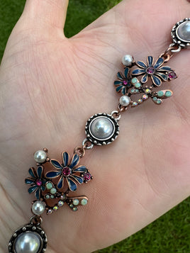 Decorative Floral Metal Strand