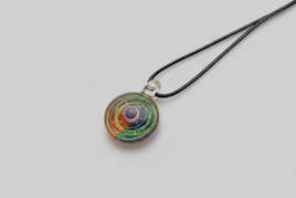 Glass Galaxy Pendant & Necklace