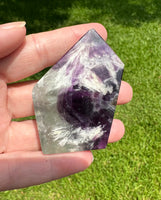Feather Fluorite Free Form with Rainbow #9