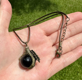 Dragon Claw with Black Sphere