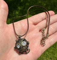 Steampunk Owl that Opens