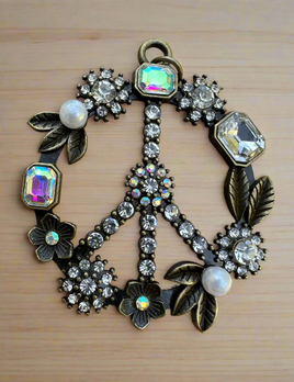Large Peace Sign Pendant