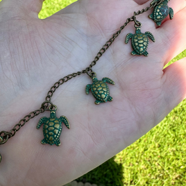 Cute Turtle Pendant/Charms Strand