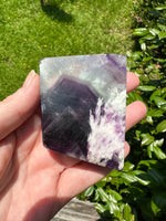 Feather Fluorite Free Form with Rainbow #5