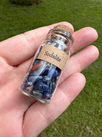 Sodalite Chips In Bottle