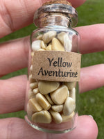 Yellow Aventurine Chips In Bottle