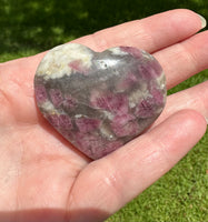 Pink Tourmaline Heart