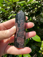 Garnet & Astrophyllite Tower #5