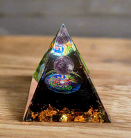 Amethyst Tree of Life  Orgonite Pyramid #17