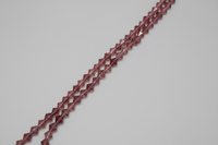 Amethyst Color Glass Strand of Beads
