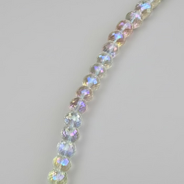 Aurora Borealis Faceted Bead Strand