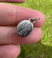 Glass Rose Color Charm