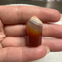 Mini Polished Carnelian Point #5