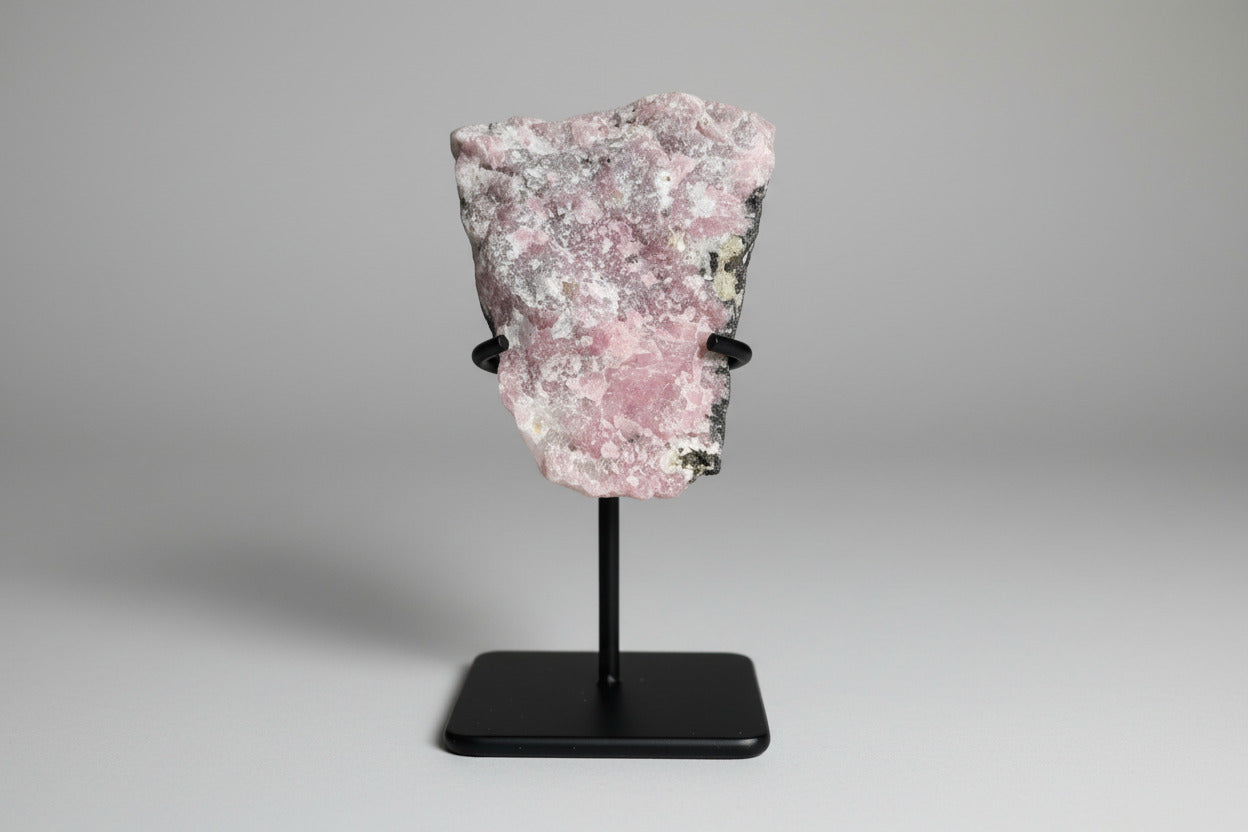 Raw Rhodonite – Gems & Minerals Rock Shop