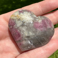 Pink Tourmaline Heart