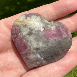 Pink Tourmaline Heart