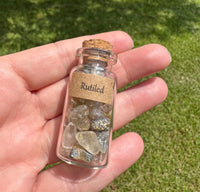 Rutiled Chips In Bottle