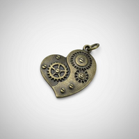 Steampunk Heart Pendant