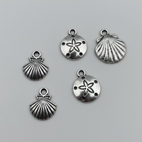 Set of (5) Sand Dollar/Shell Pendants