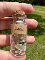 Rutiled Chips In Bottle