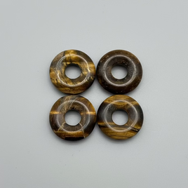 Tiger Eye Donut 18mm