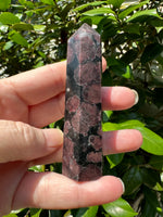 Garnet & Astrophyllite Tower #6