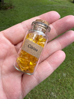 Citrine Chips In Bottle