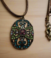 Victorian Style Filigree Pendant