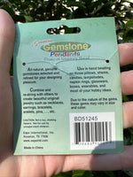 Hematite Fan Pendant