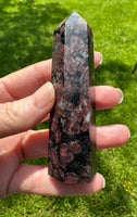Garnet & Astrophyllite Tower #1