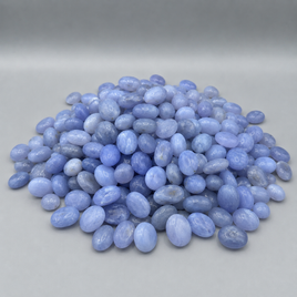 Blue Chalcedony Tumbles
