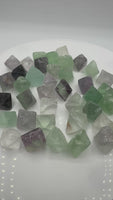 Colorful Fluorite Octahedrons Size #4