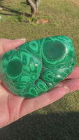 Polished Malachite Freeform #2 Zaire, Africa