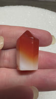 Mini Polished Carnelian Point #4