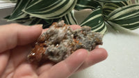 Vanadinite, Calcite -  Apex, Santa Eulalia, Chihuahua, Mexico #12