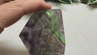 Fluorite Free Form Slab #4