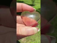 Candy Fluorite Carved Heart #15