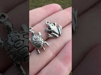 Frogs & Turtle Pendants
