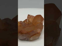 Hematite Tangerine Quartz from Morocco Specimen